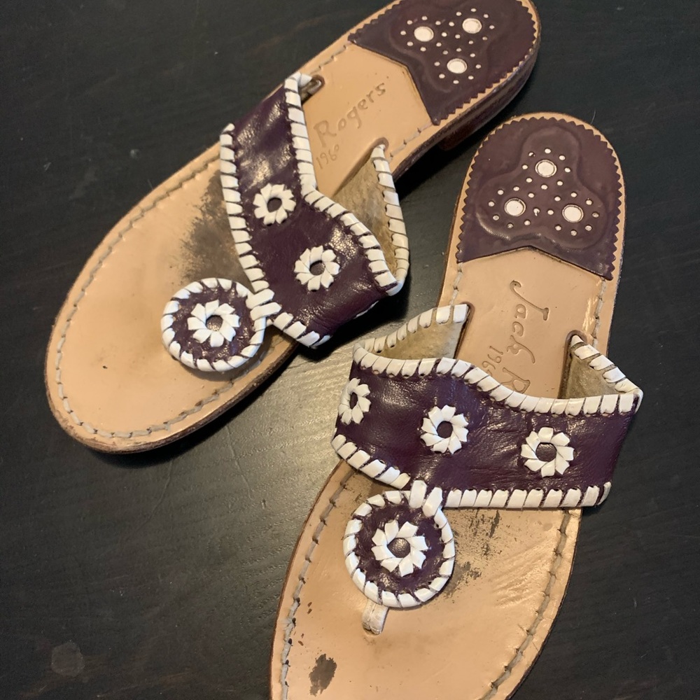 Purple Jack Rogers
